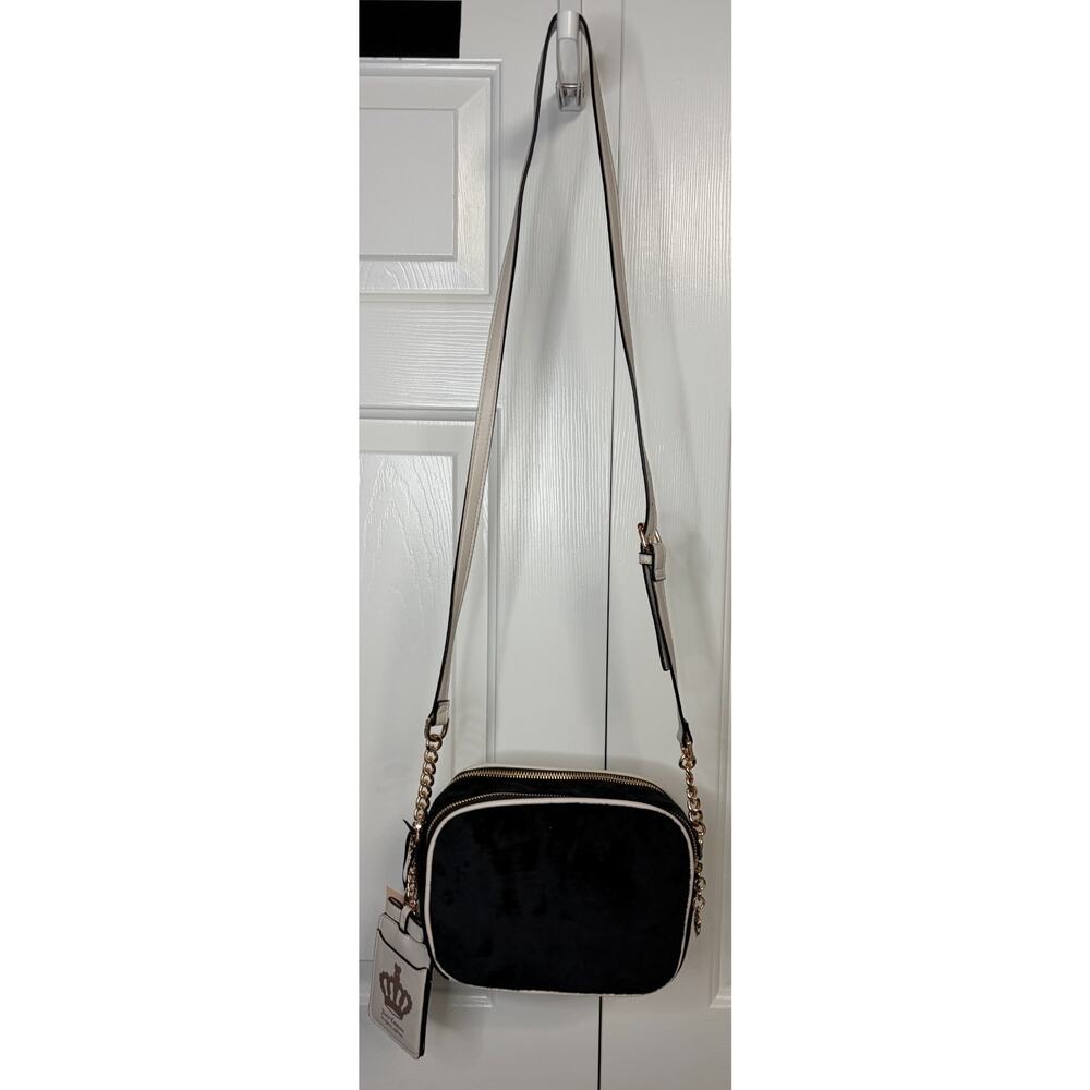 Scottie Dogs Camera Xbody Juicy Couture Crossbody Purse Black and White - NWT - Picture 13 of 16
